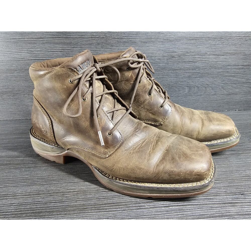 Durango Mens Red Dirt Rebel 5" Square Toe Chukka Western Boots DDB0248 Size 11